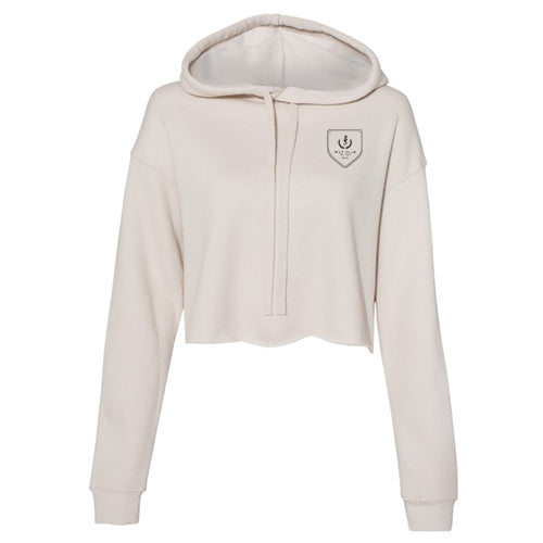 Bottle Service Crest Crop Hoodie CUSTOM