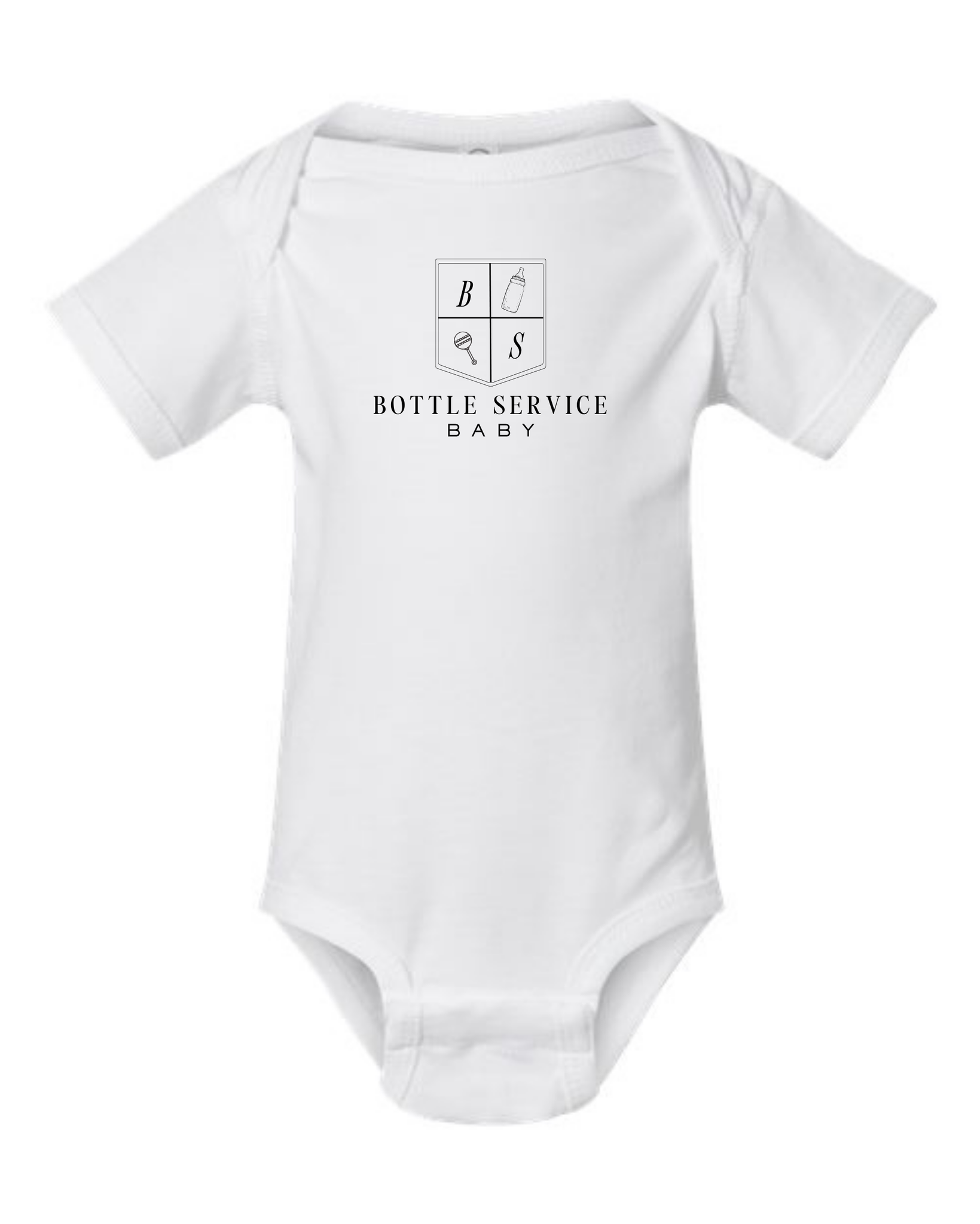 Bottle Service Baby! Rattle Onesie