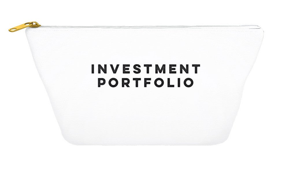 Investment Portfolio Makeup Pouch