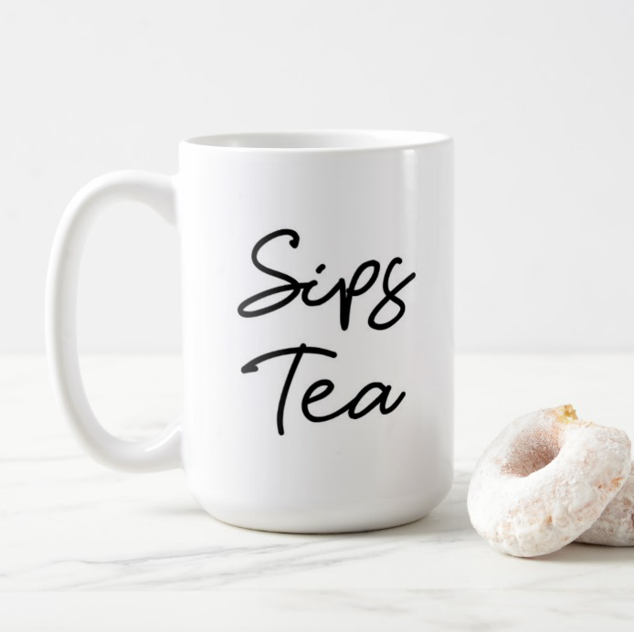 Sips Tea Mug