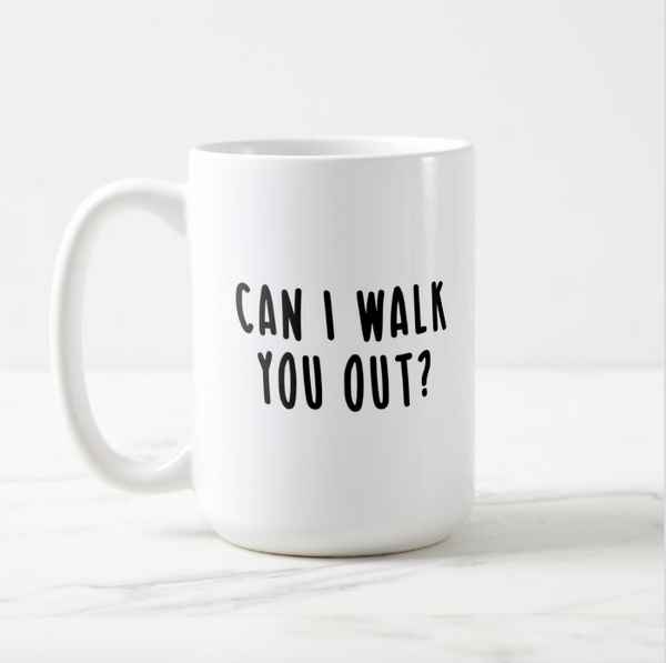 The Bachelor "Can I Walk You Out" Mug