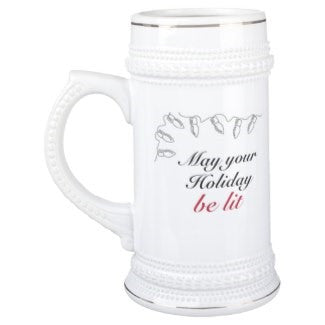 Holiday Beer Mug